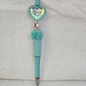 Louis Vuitton Aqua Pen with Heart Charm